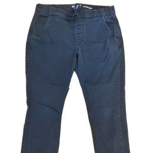 Denizen From Levis Black Denim Jeans Womens Size M Skinny Wash Stretch